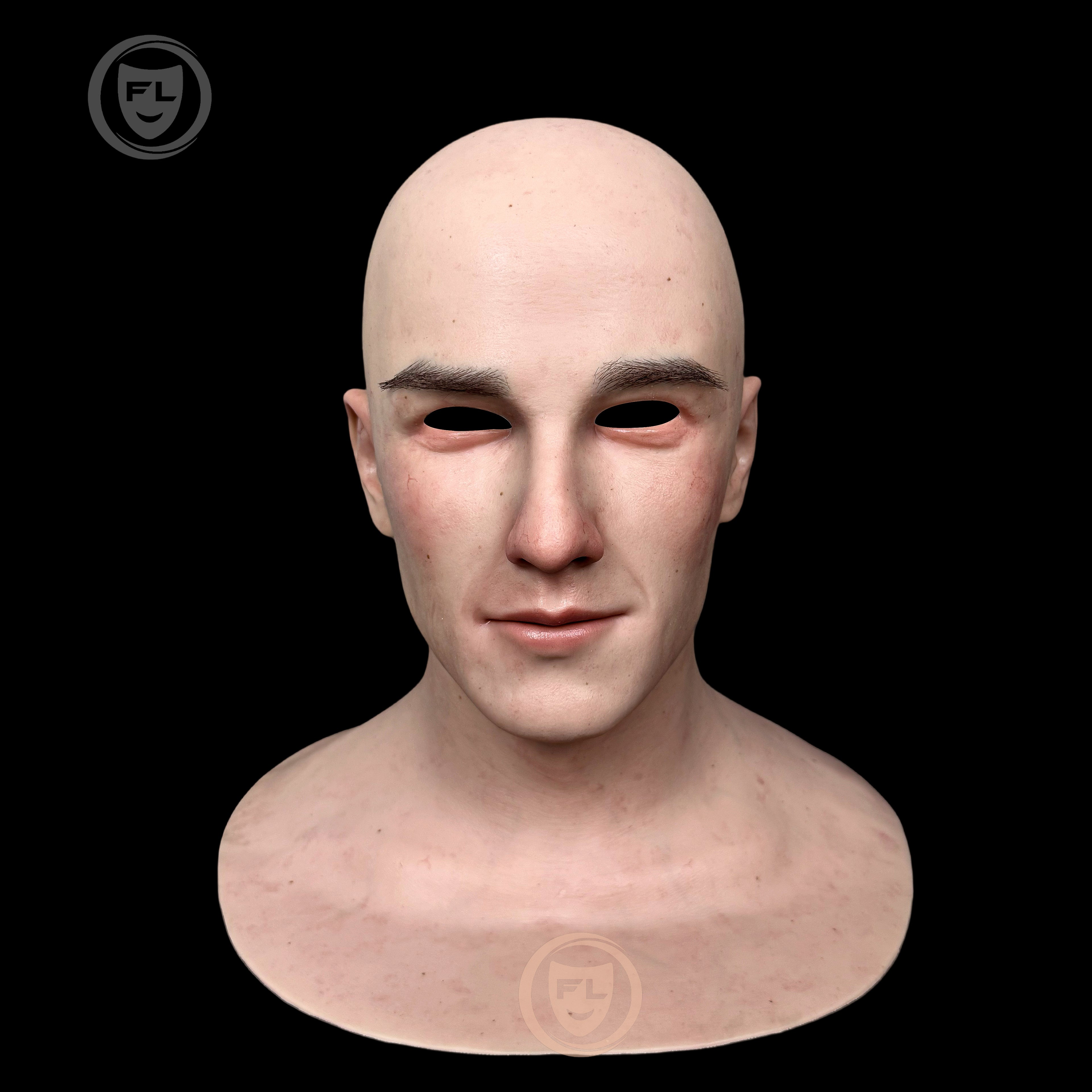 Full head female silicone cosplay mask