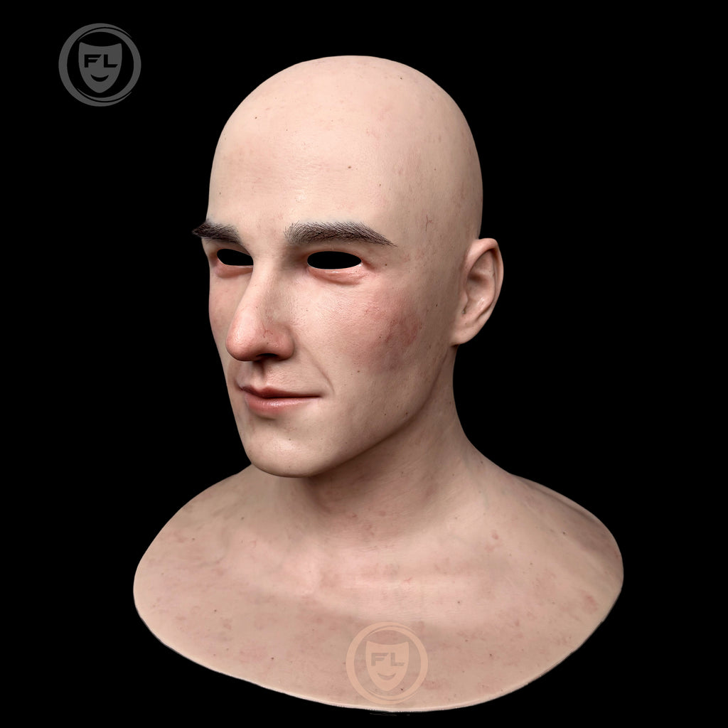 Professional female Halloween silicone mask