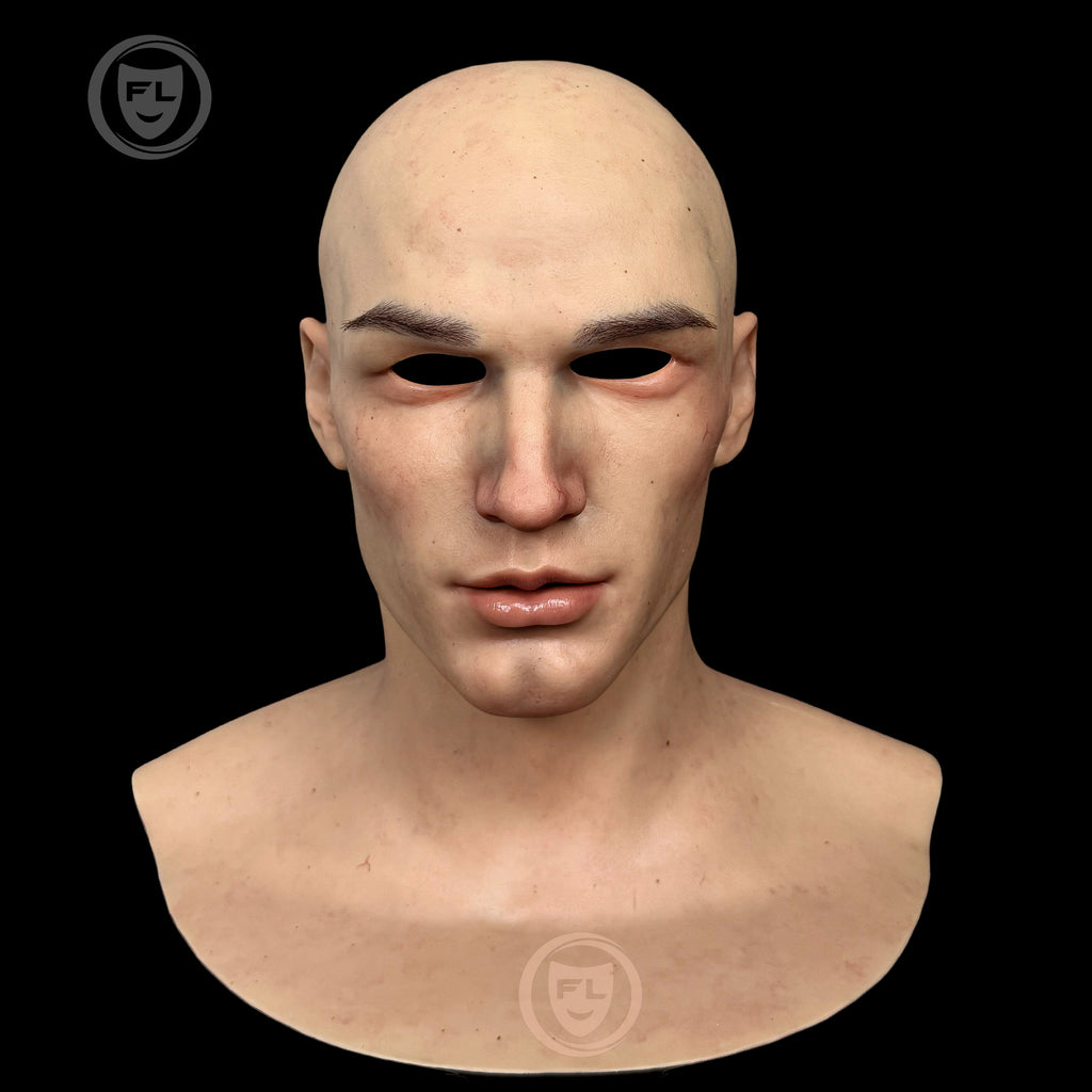 Full head male silicone cosplay mask
