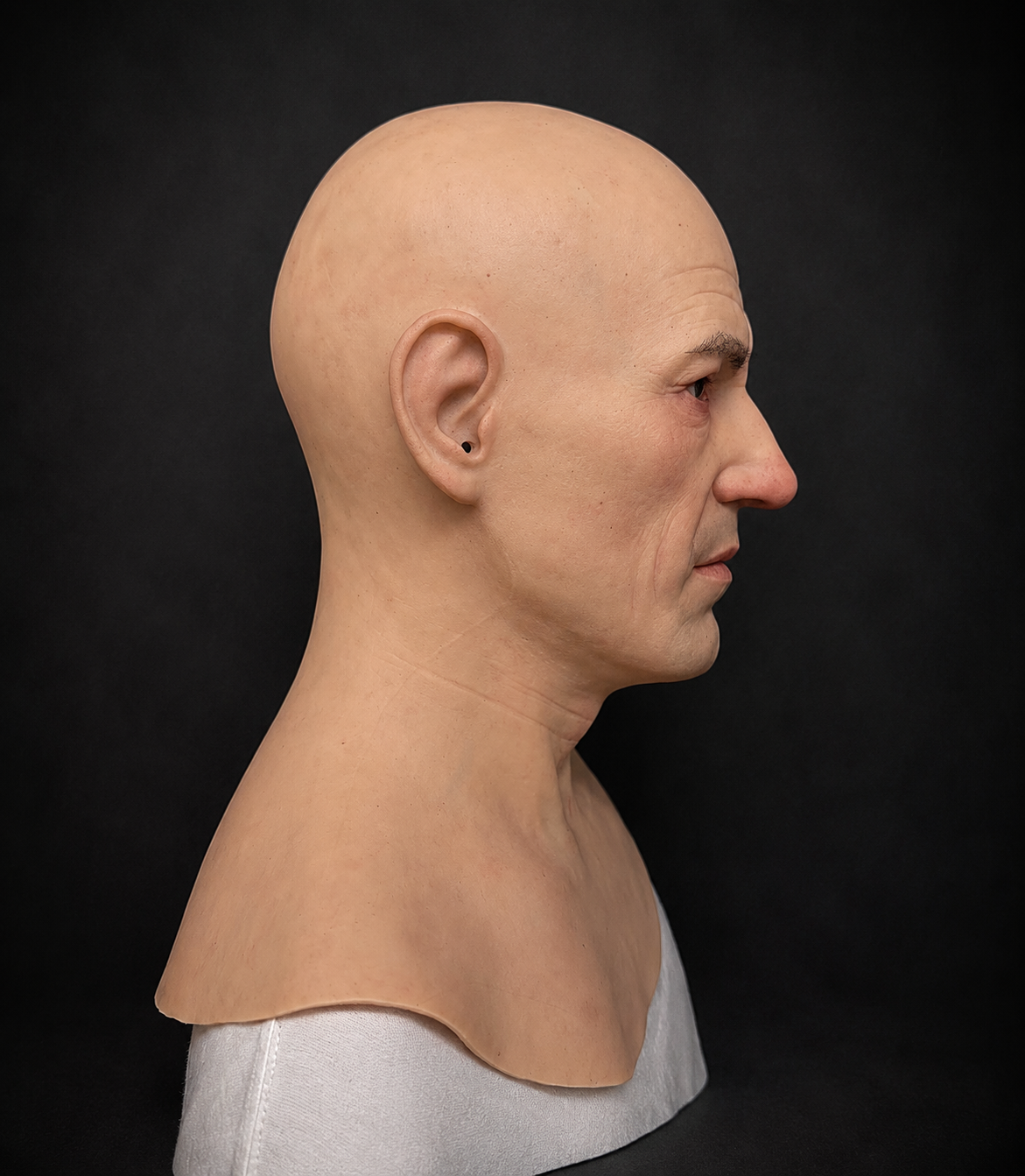 Hyper Realistic Old Male Silicone Mask Full Head Cosplay Mask