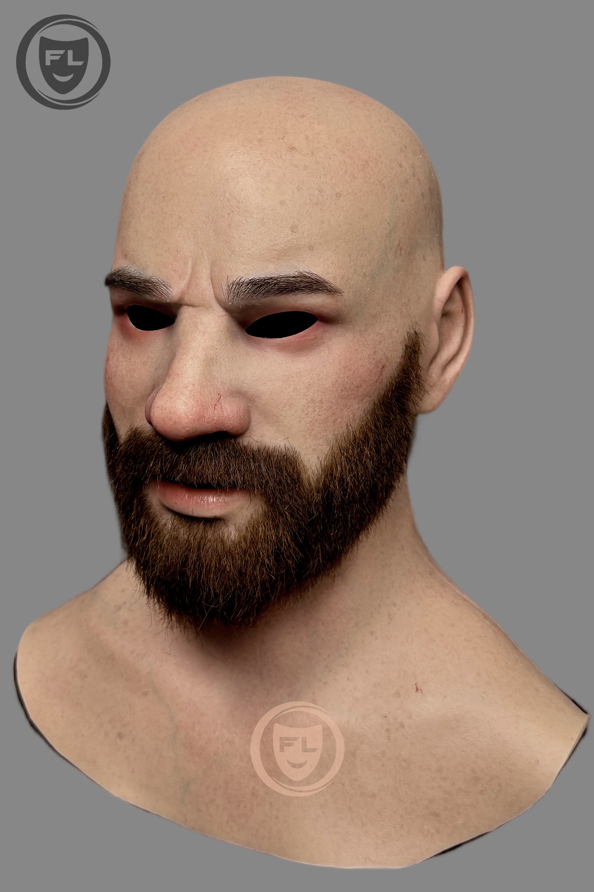 Full head Arthur silicone mask realistic texture