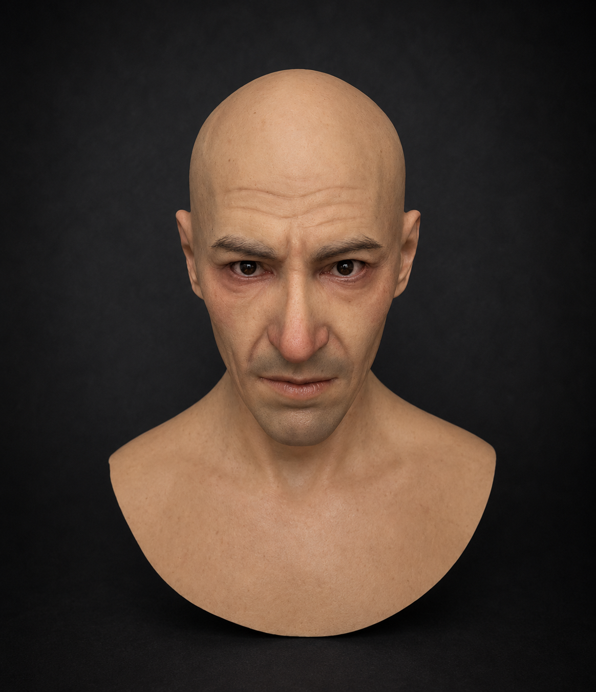Hyper Realistic Old Male Silicone Mask Full Head Cosplay Mask