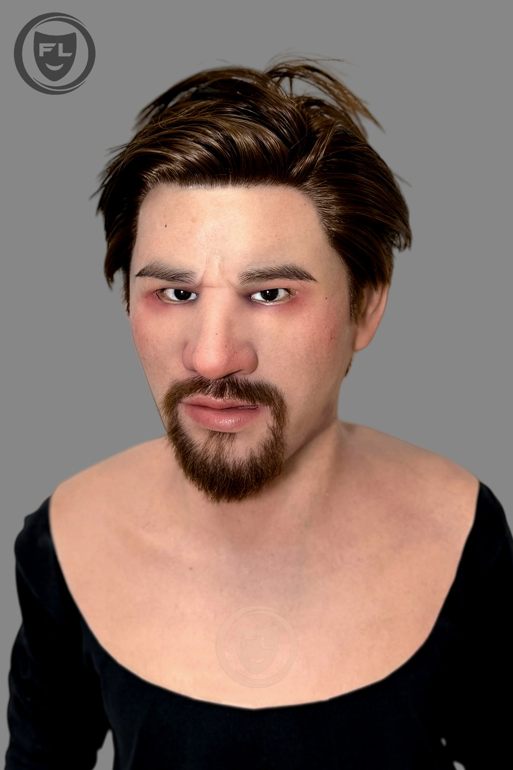 Hunter silicone mask realistic male disguise