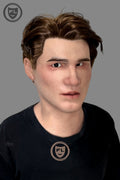 Realistic young male silicone mask full head disguise