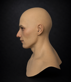Realistic Silicone Mask Full Head Platinum Silicone Mask