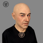 Halloween elderly male silicone mask