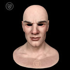 Full head male silicone cosplay mask