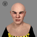 Hunter realistic silicone mask front view