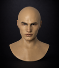 Hyper Realistic Male Silicone Mask Full Head Cosplay Costume for Halloween FX