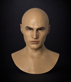 Hyper Realistic Male Silicone Mask Full Head Cosplay Costume for Halloween FX