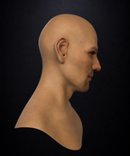 Hyper Realistic Bald Male Silicone Mask Full Head Cosplay Mask