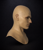 Hyper Realistic Male Silicone Mask Full Head Cosplay Costume for Halloween FX